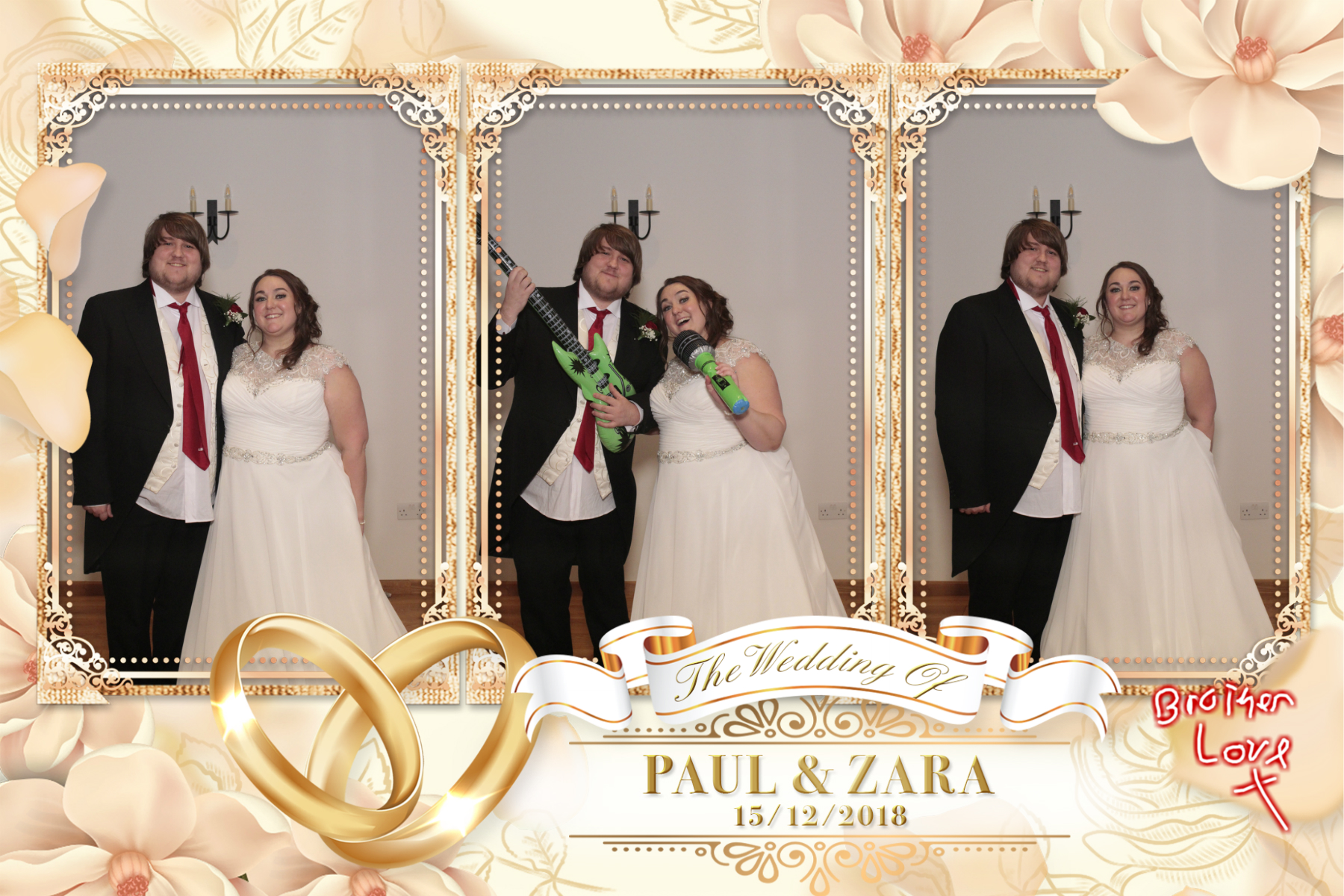 Paul & Zara's Wedding | View more photos from the event at gallery.myphotoboothexperience.co.uk/u/MyPhotoBoothExperienceLtd/Paul-Zaras-Wedding